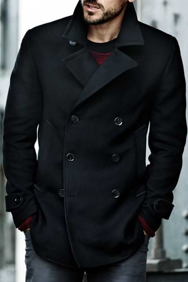 С чем носить мужское пальто – 47 идей для стильного образа