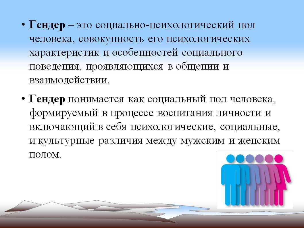 Гендерный признак – что это такое простыми словами