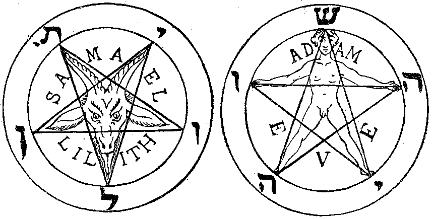 Малый ритуал пентаграммы. Пентаграмма Samael Lilith. Символ сатаны Бафомет. Знаки сатанинские пентаграммы. Печать демона папюс.