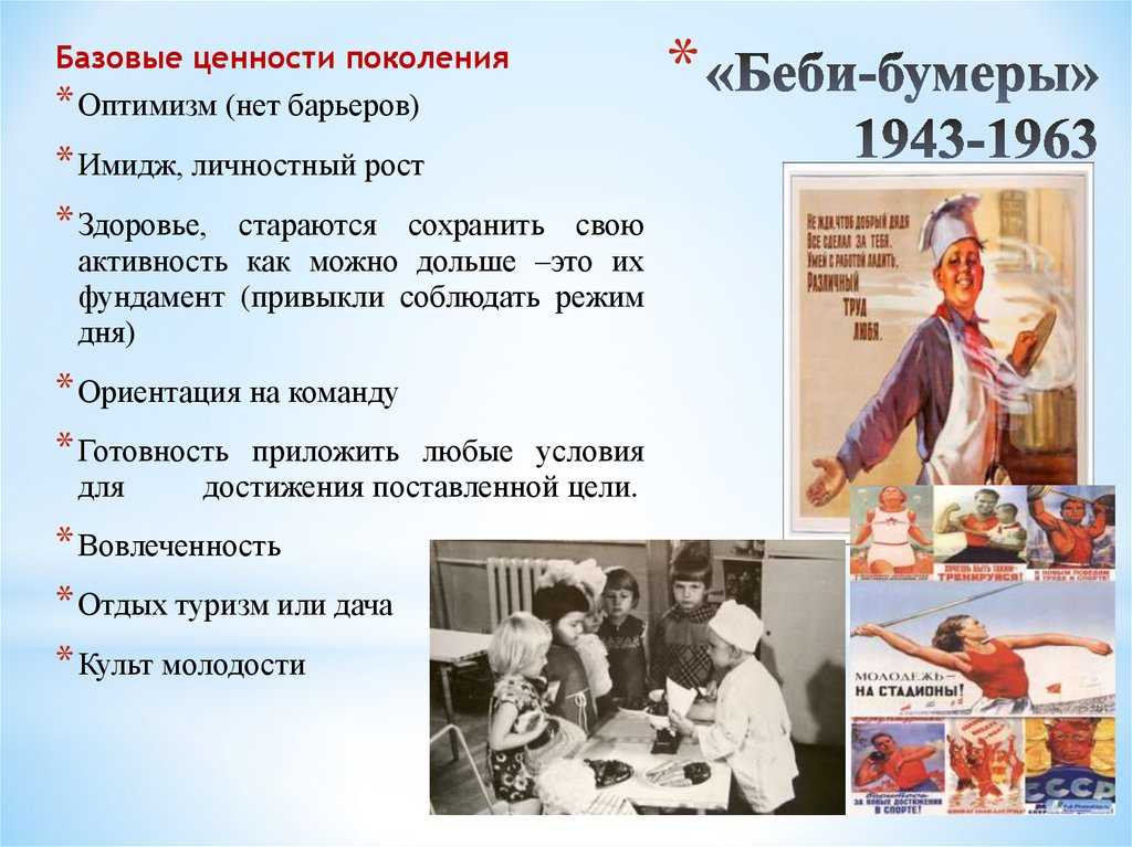 Особенности людей поколения x