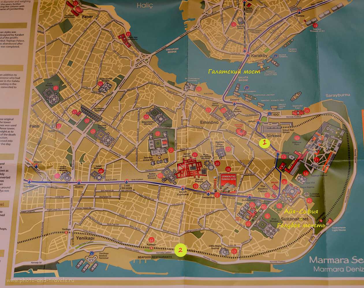 Султанахмет на карте. Туристическая карта Стамбула старый город. Стамбул старый город достопримечательности на карте. Достопримечательности Стамбула на карте. Карта Стамбула для туриста.
