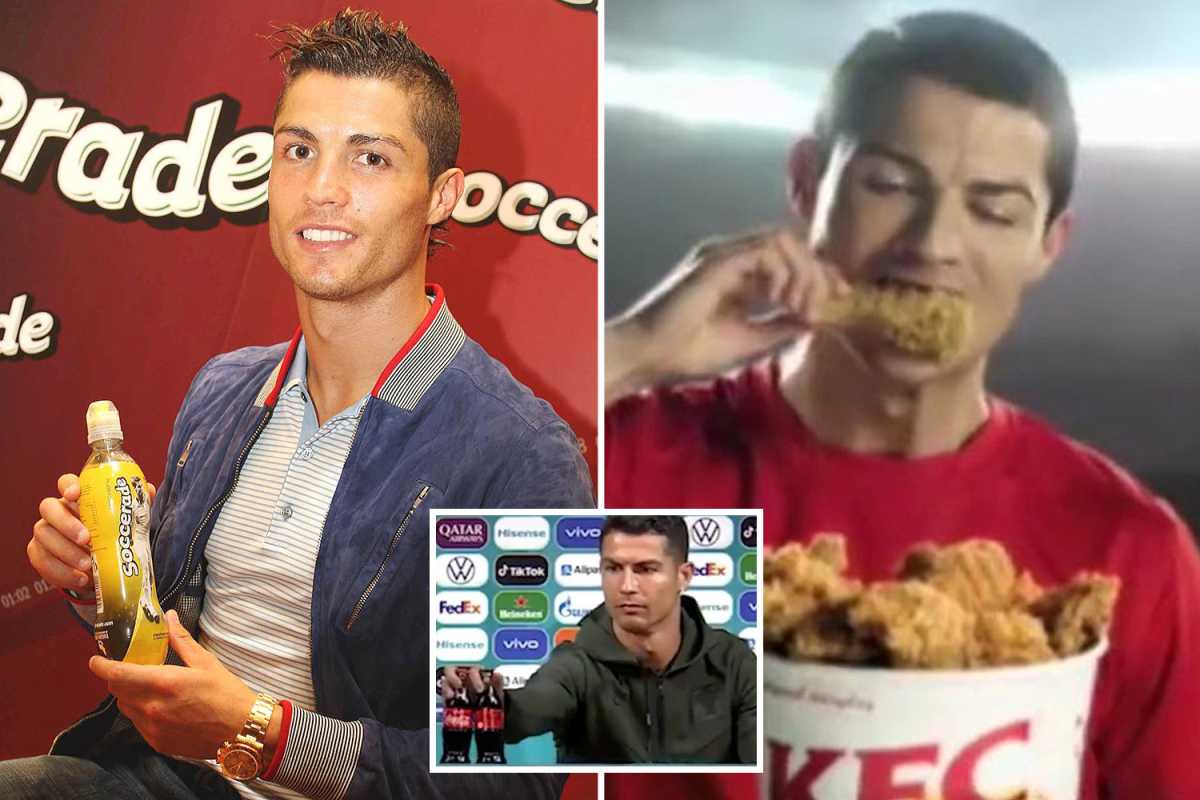 Ronaldo coca cola