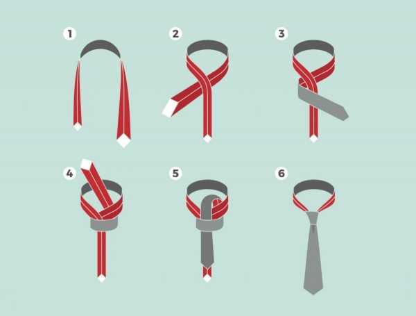 Как завязать галстук пошагово: фото, видео, схема. простой способ, инструкция, картинки