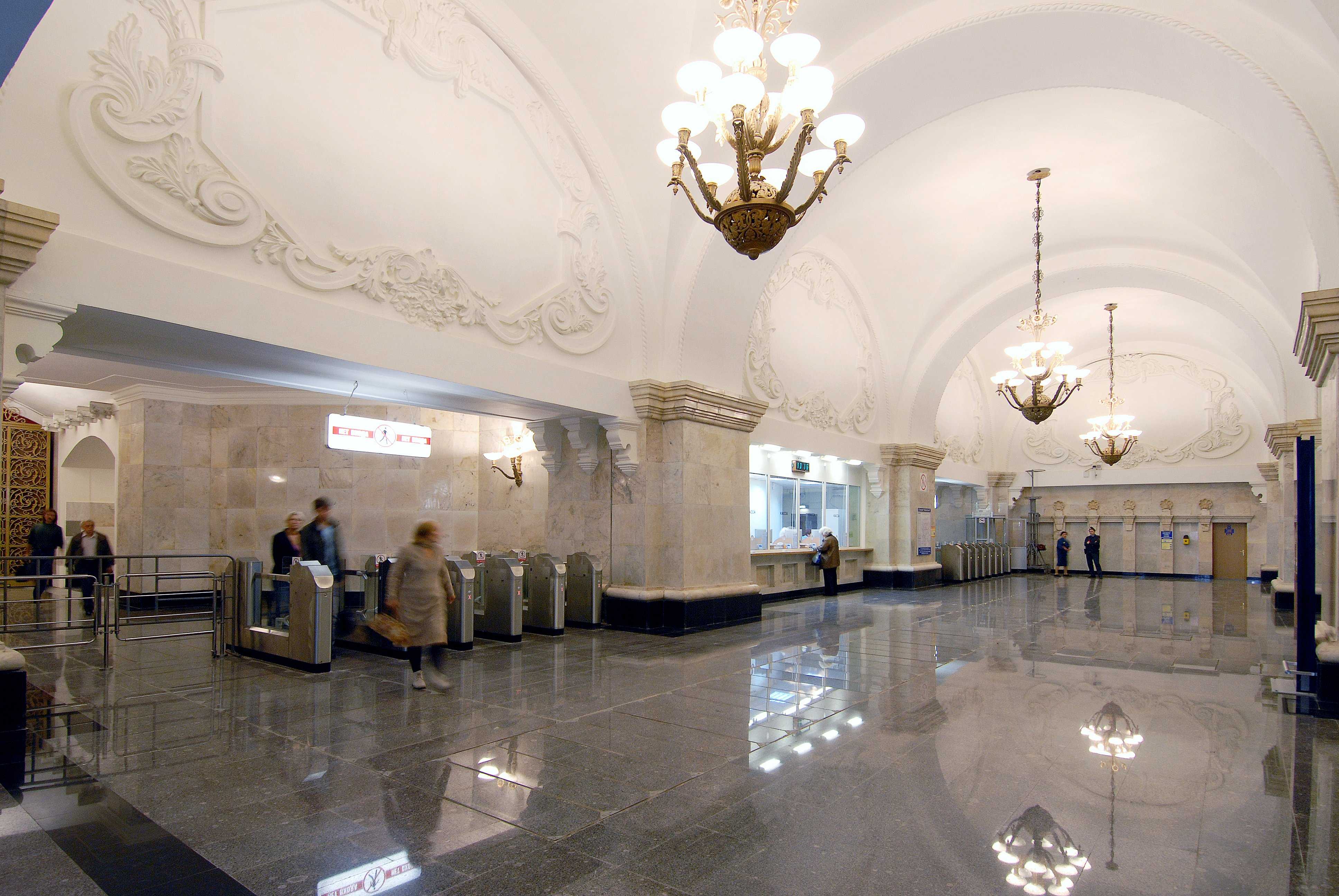 Самые красивые станции московского метро — суточно.ру