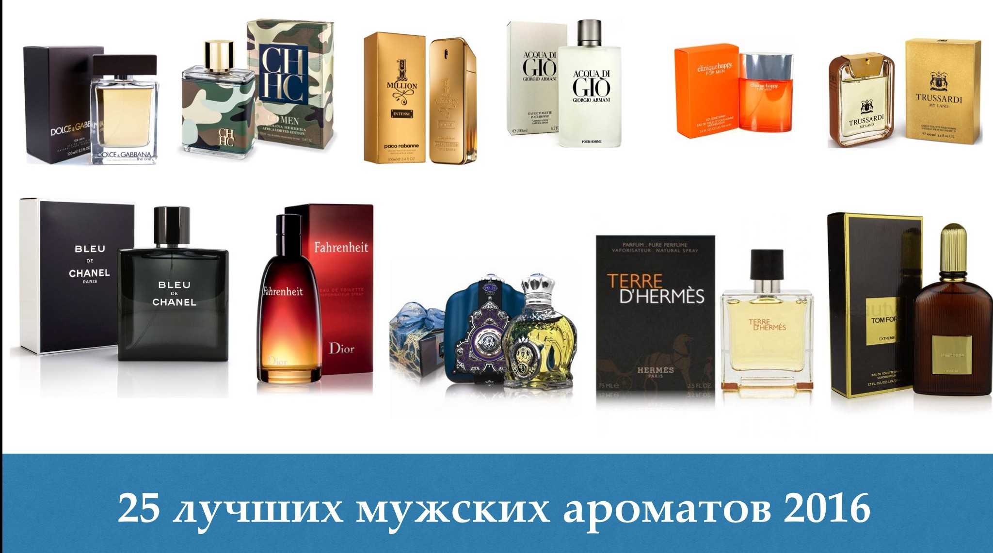Лучшие мужские духи - топ 15 отличных ароматов - zachiska