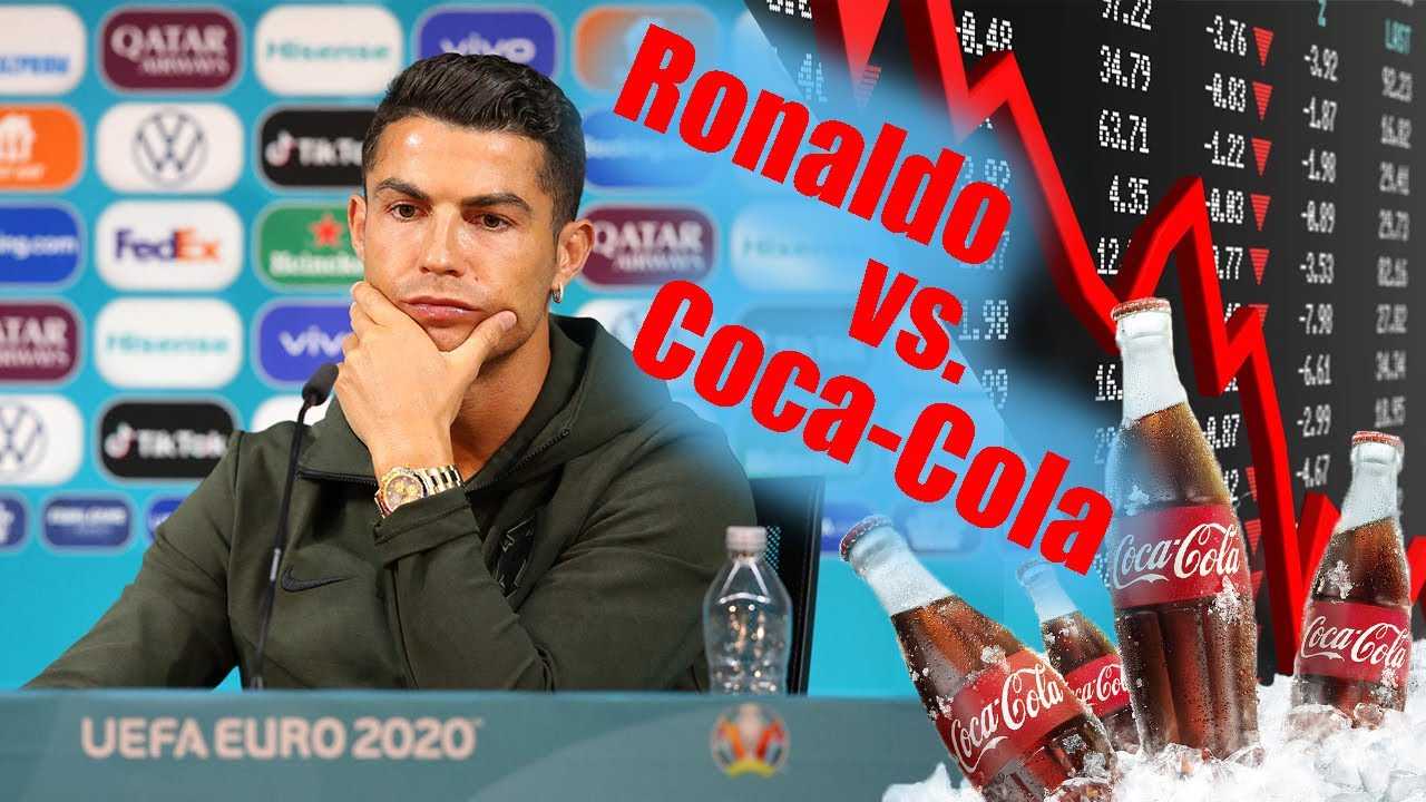 Жест роналду на пресс-конференции обошелся coca-cola в $3 млрд — викиновости